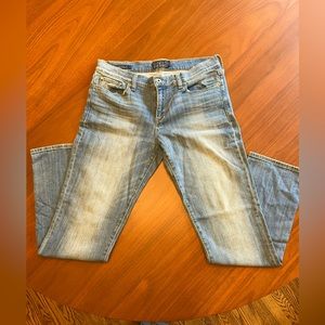 Lucky Brand Sweet Mid Rise Straight Leg Jean, 30R
